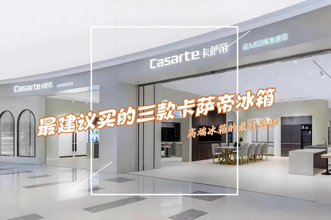 帝冰箱：性价比高卖得最好用户口碑公认！头号玩家龙八国际网址最建议买的三款卡萨(图3)